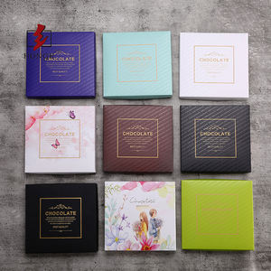 HonGe Custom Design Chocolate Box Gift Folding Box with Plastic <strong>Tray</strong> for Chocolate <strong>Candy</strong> Biscuits Box Gift Packaging - Product Image 4