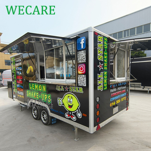 WECARE - Remolque de Comida Móvil, Carrito de Comida, Barra de Vinos, Café y Jugos, Totalmente Equipado, <span class=keywords><strong>Camión</strong></span> de Comida <span class=keywords><strong>para</strong></span> Pizza, Remolque de Concesión <span class=keywords><strong>para</strong></span> <span class=keywords><strong>Hot</strong></span> Dogs - Product Image 5