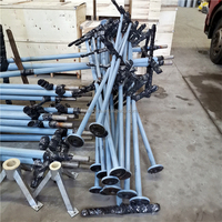 Agitateur magnétique pour cuve de réaction JBJ-800-3kw, moteur DC, vertical, en acier au carbone, avec mélangeur à hélice pliable à alimentation par le haut, rapide