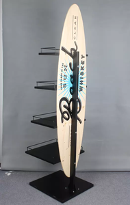 High Quality Surfboard Shape Customized <strong>POP</strong> <strong>Shelf</strong> Wine <strong>Display</strong> Stand Retail <strong>Display</strong> - Product Image 5