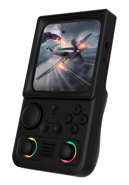 Premium NKIWI R36T MAX 4-inch IPS 64GB Handheld Linux Game Console with Plug-in Card Design for Game Content Expansion