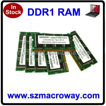 Werbe günstigen preis Sodimm Laptop-speicher <span class=keywords><strong>Ram</strong></span> <span class=keywords><strong>Ddr1</strong></span> 1 gb 2 gb 400 mhz