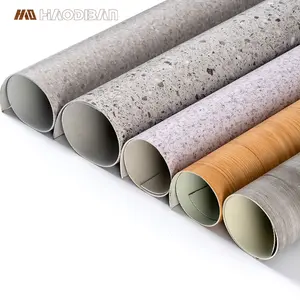 Harga rendah 1.5mm anti-selip lembar tahan air dalam rol PVC komersial karpet vinil lantai lantai plastik