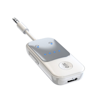 Émetteur-récepteur sans fil Bluetooth V5.2 2-en-1, 19h d'autonomie, lecteur MP3 pour voiture, TV, PC, écouteurs, voiture et avion BR19