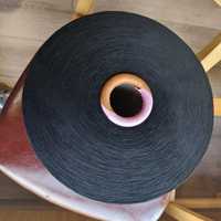 Fil recyclé noir en gros, 0,5 à 32 fils, Open End et Semi-Ring, pour le textile de maison