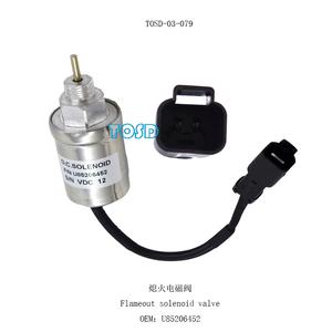 12VDC U85206452 Kraftstoffabsperr-Absperr magnetventil für Caterpillar <span class=keywords><strong>Cat</strong></span> 3024 <span class=keywords><strong>3034</strong></span> 216B 226B Perkins 402D 403D 404D 404C 403C - Product Image 3