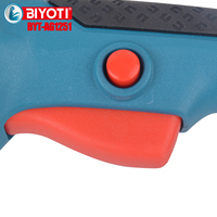 Meuleuse d'angle filaire industrielle BIYOTI de 5 pouces, meuleuse d'angle électrique portative m14 125 mm pour le polissage de la pierre et des carreaux métalliques