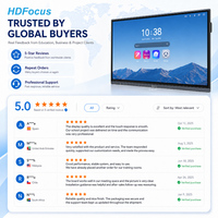 ЖК-дисплей HDFocus 4K, интерактивная панель для смарт-доски, Цифровая Интерактивная доска для школы