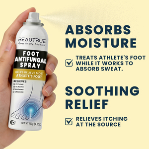 Polvo Antifúngico para el Pie de Atleta de Marca Privada OEM Personalizado, Spray para Aliviar <span class=keywords><strong>la</strong></span> Picazón, <span class=keywords><strong>Tratamiento</strong></span> para <span class=keywords><strong>Hongos</strong></span> <span class=keywords><strong>en</strong></span> <span class=keywords><strong>la</strong></span> <span class=keywords><strong>Piel</strong></span> del Cuerpo y <span class=keywords><strong>la</strong></span> Zona del Jockstrap - Product Image 4