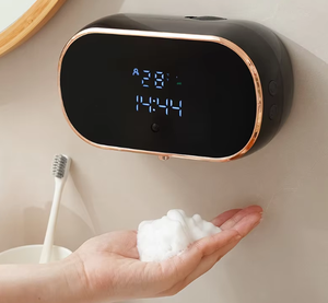 Distributeur de savon intelligent mural à détection automatique pour mousse, idéal pour le lavage des mains, usage domestique, accessoires de salle de bain, vente en gros - Product Image 1