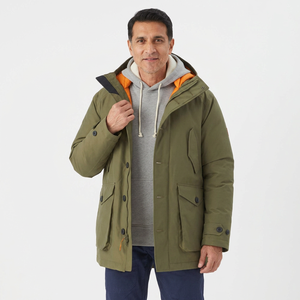 Men's <b>Long</b> Winter Coat Casual Thick Warm Windproof Parka With Hood High Quality Winter Wear Parka <b>Jacket</b> For Men - Product Image 1