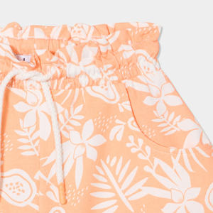 Shorts Deportivos Holgados Color Lila para Niñas, Cintura Elástica, Tejido Transpirable de Algodón y Poliéster, Secado Rápido, Perfectos para Deportes - Product Image 4