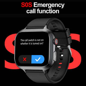 TK17 1.91-Inch Fashion Smartwatch Fitness Tracker PPG ECG BT Call 380mAh Health Monitoring IP68 Waterproof Reloj Smart <b>Watch</b> - Product Image 6