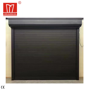 Xinguangda cửa hàng điều khiển từ xa nhôm cán màn trập công nghiệp trượt con lăn màn trập nhà để xe nhanh cửa - Product Image 5