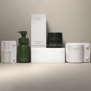 Boîte à clapet biodégradable écologique avec logo personnalisé pour le parfum/les soins de la peau Emballage en papier gaufré Bagasse de pulpe pour cosmétiques - Product Image 6