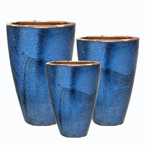 Grands pots de fleurs en céramique, résistants au gel, faits à la main, style rustique européen, pour centres commerciaux, jardins et décoration intérieure TERREN RT6600 - Product Image 3