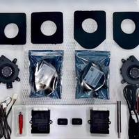 Ventilateur et Chauffage Universels pour Sièges de VR et Fourgons, Kit Confort Siège 12V, Coussin Chaud et Froid pour Voyages sur Route