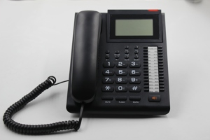 NOUVEAU MODÈLE téléphone <span class=keywords><strong>fixe</strong></span> filaire de bureau avec affichage LCD rétroéclairé - Product Image 3