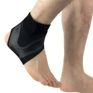 Adjustable Ankle Penopang Pad Lengan Pergelangan Kaki Tekanan Anti-Berputar Bernapas Dukungan untuk Basket Tumit Bungkus Lengan