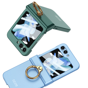 <span class=keywords><strong>2023</strong></span>เคสโทรศัพท์ Galaxy <span class=keywords><strong>Z</strong></span> <span class=keywords><strong>Flip</strong></span> <span class=keywords><strong>5</strong></span> Gkk วงแหวนโลหะแบบรวมทุกอย่างที่มีขอบบางมาก - Product Image 3