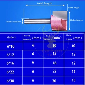 Fresa de Carburo de Alta Precisión para <span class=keywords><strong>CNC</strong></span>, Fresado de Madera, Limpieza Inferior - Product Image 4