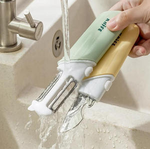 Éplucheur portable créatif pour le camping en plein air, ustensiles de cuisine pour le camping en plein air, éplucheur <span class=keywords><strong>julienne</strong></span> indispensable, facile à utiliser - Product Image 1