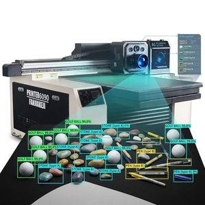 Imprimante <span class=keywords><strong>UV</strong></span> DTF industrielle A1 6090 avec caméra de positionnement par vision IA pour l'impression d'étiquettes autocollantes en cristal - Product Image 4