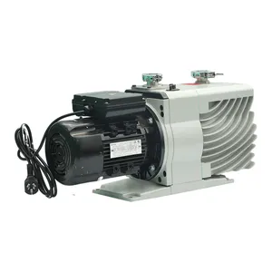 Tốt nhất công nghiệp khối lượng lớn 0.75kw phanh 400 Volt kháng hóa chất bơm chân không ROTARY VANE bơm hai cấp độ