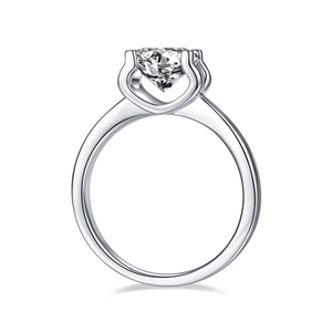 Deseo joyería buena calidad fantástico hexágono moissanita 2 quilates anillo Hombre con descuento - Product Image 3
