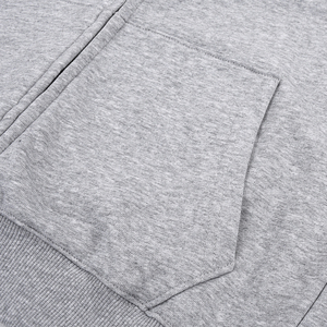 Sweat-shirts à Capuche Respirants en Polaire Brodés 100% Coton avec Fermeture Éclair pour Hommes, Mode Décontractée Hiver, Vente en Gros pour Sport et Jogging - Product Image 5