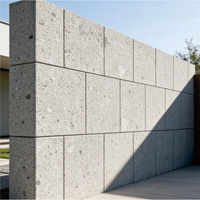 Revêtement mural en pierre souple STD Dacite, carreaux de pierre pour décoration extérieure, feuille de placage ondulée, panneau mural en pierre flexible