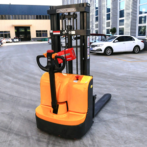 Apilador eléctrico completo rentable 500kg Apilador de palés de autoelevación Precio Apilador eléctrico barato 1,5 toneladas para la venta - Product Image 5