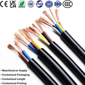 Câble électrique domestique flexible H05VV-F CU/PVC/PVC, câble en cuivre de classe 5, 300/500V, 2*0,75mm², 3*1,5mm², fabricant - Product Image 6