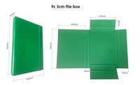 Organiseur/Planificateur à reliure thermique A3, boîte de classement et dossier de données avec couverture personnalisée imprimée en offset, 80 feuilles