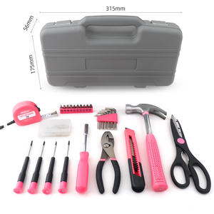 Kit d'outils multifonctionnel Xi Meng 62 pièces pour réparations domestiques avec marteau, tournevis, clé, pinces, règle, lime et embouts de tournevis - Product Image 5