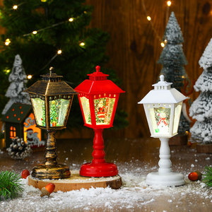 New Christmas decorative <b>lantern</b> with light and music, night light, creative ornament, Christmas gift. - Product Image 3