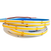 Bande lumineuse LED COB flexible dimmable haute luminosité 3mm 5mm 8mm 12V 320/400/480 LED/m 5M CRI95 3000K 4000K 6500K Blanc Rouge Bleu