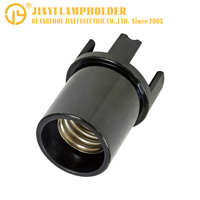Nuevos Portalámparas de Baquelita Personalizables 1A 250V E17, Base de Lámpara Edison con Rosca, Base de Luz LED para Lámpara de Pie