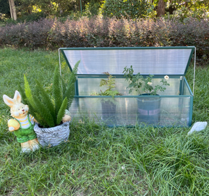 Piccola Veranda in Alluminio per PC, Resistente a Tutte le Condizioni Atmosferiche, per la Coltivazione di Piantine in Giardino - Product Image 4