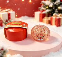 Jouet Squishy de Noël 2026 en forme de boulettes scintillantes, jouet anti-stress et de décompression, Squishies en forme de petits pains vapeur