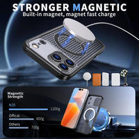 Magnetische Koeling Tpu + Pc + Metalen Behuizing Voor 17 Pro Max 15/16 Pro 16e Pantser Ontwerp Draadloze Lading Gaming Beschermhoes