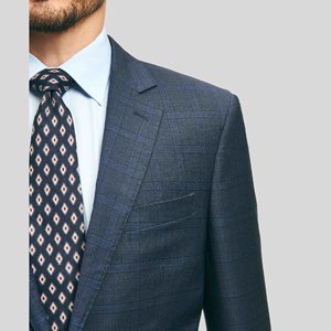 ชุดสูทสองชิ้นสำหรับผู้ชายชุด<span class=keywords><strong>สูท</strong></span><span class=keywords><strong>สูท</strong></span>สำหรับงานแต่งงานงานเลี้ยงเจ้าบ่าวทรงสลิมฟิตแบบคลาสสิก - Product Image 4