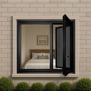 Nfrc nhiệt phá vỡ đôi men năng lượng hiệu quả nhôm khuôn cửa sổ cho ngôi nhà biệt thự - Product Image 1