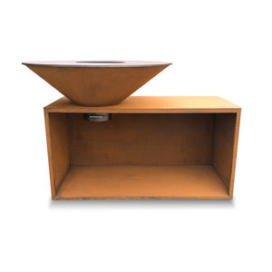 Heavy Duty <b>Metal</b> <b>Grill</b> With Warming Rack And Tool Hooks - Product Image 6