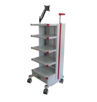 Chariot médical mobile à roulettes MT Medical de haute qualité pour ordinateur portable et scanner buccal, chariot de rangement médical pour hôpital