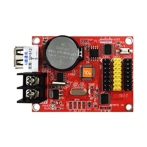 Huidu HD-U60 Chất lượng cao phần mềm U-đĩa đơn và màu kép dẫn hiển thị Thẻ điều khiển HD-U60 - Product Image 1