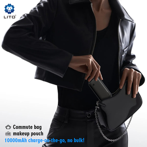 Lito LP10 22.5w Charge rapide Portable Slim Mini Power Bank 10000mah pour téléphone portable avec câble - Product Image 5