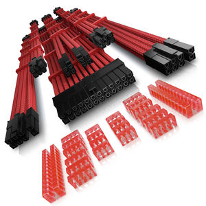 ASIAHORSE | Комплект удлинителей питания, 1x24Pin + 1X (4 + 4)Pin + 2X (6 + <span class=keywords><strong>2</strong></span>) + 2x6Pin, длина и цвет под заказ - Product Image 1