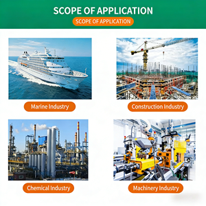 Remaches ciegos de cabeza redonda de aluminio tipo abierto M2.4-M5, remaches ciegos de cabeza redonda plana de acero inoxidable 304 semiacero - Product Image 6