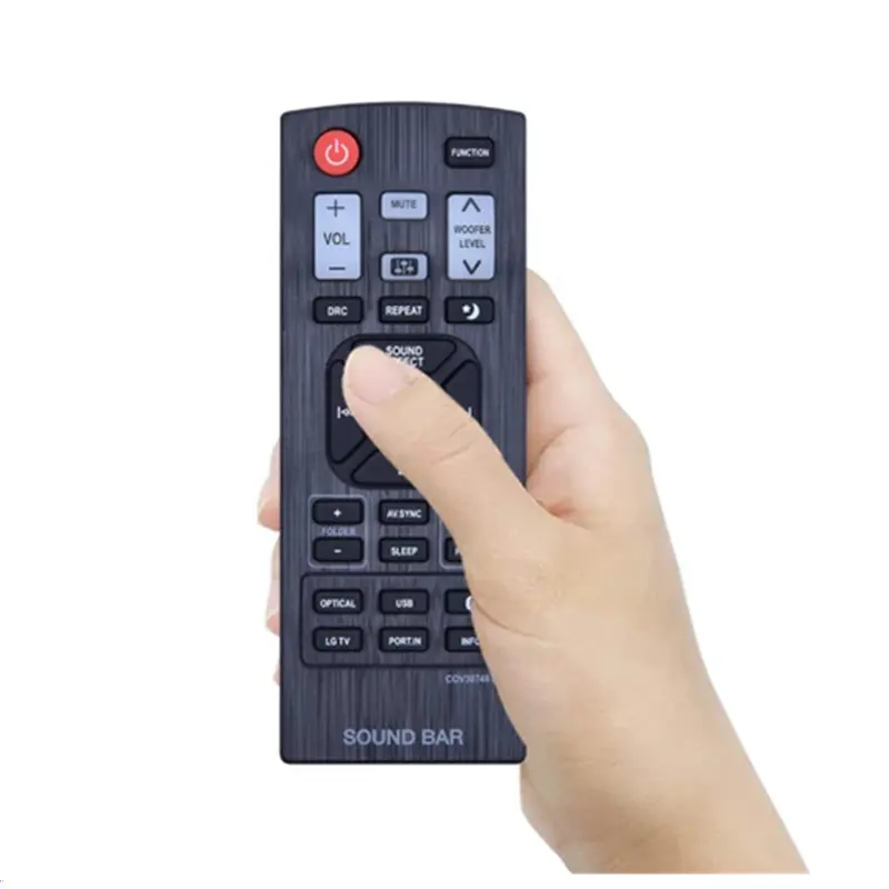 Short 28 Buttons Home Theater Remote Control COV30748163 for LG Sound Bar Player